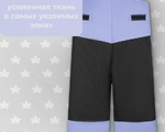  150182 П/комбинезон ML mem. SPORT износоустойчивые 140 мод. 012-1 /св.сиреневый/